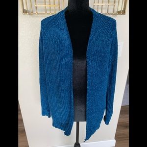COPY - Neiman Marcus Chenille Cardigan Sweater